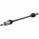 2015 Honda Crosstour Drive Axle Rear 2