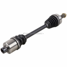 2014 Honda Crosstour Drive Axle Front 2