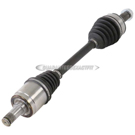 2017 Honda Civic Drive Axle Front 2