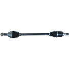 2012 Honda MUV700 Big Red Drive Axle Front 1