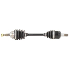 2012 Honda TRX680FA FourTrax Rincon Drive Axle Front 1