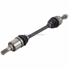 2007 Hyundai Accent Drive Axle Front 2