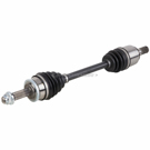 2017 Hyundai Accent Drive Axle Front 1
