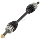2012 Hyundai Accent Drive Axle Front 1