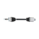 2009 Hyundai Santa Fe Drive Axle Front 1