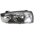 2002 Hyundai Elantra Headlight Assembly 1