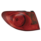 2007 Hyundai Elantra Tail Light Assembly Pair 2