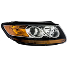 2009 Hyundai Santa Fe Headlight Assembly 1