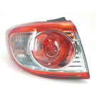 2012 Hyundai Santa Fe Tail Light Assembly 1