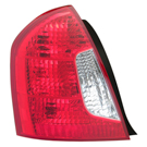 2007 Hyundai Accent Tail Light Assembly Pair 2