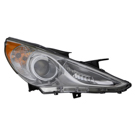 2012 Hyundai Sonata Headlight Assembly Pair 3