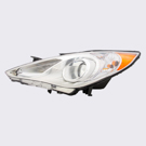 2012 Hyundai Sonata Headlight Assembly Pair 3