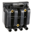 BuyAutoParts Volkswagen GolfCity Ignition Coil 32-80160AN
