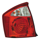 2006 Kia Spectra Tail Light Assembly Pair 2