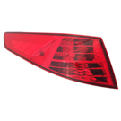 2012 Kia Optima Tail Light Assembly Pair 3