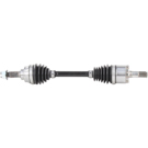 2012 Kawasaki KVF650 Brute Force 4x4 Drive Axle Kit 3
