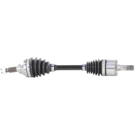 2012 Kawasaki KVF650 Brute Force 4x4i Drive Axle Kit 2
