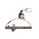 1996 Hyundai Elantra Window Regulator Only 3