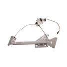 2007 Hyundai Tiburon Window Regulator Only 3