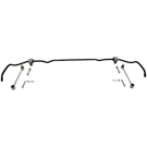 2012 Mercedes Benz SL65 AMG Suspension Stabilizer Bar Kit 1