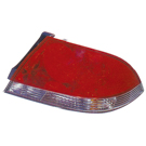 2004 Mitsubishi Lancer Tail Light Assembly Pair 3