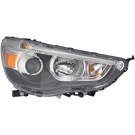 2012 Mitsubishi Outlander Sport Headlight Assembly 1