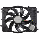 2017 Mercedes Benz E400 Cooling Fan Assembly 2