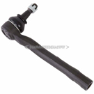 BuyAutoParts 85-31903AN Outer Tie Rod End 2