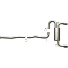 2011 Mitsubishi Lancer Cat Back Performance Exhaust 1