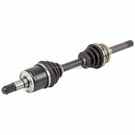 2000 Mitsubishi Montero Drive Axle Front 2