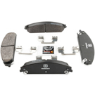 2014 Dodge Avenger Brake Pad Set 3