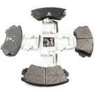 2012 Chevrolet Caprice Brake Pad Set 4