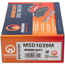 Magma MSD1039M Brake Pad Set 2