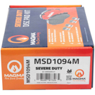 2012 Nissan Pathfinder Brake Pad Set 2