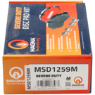 2012 Mazda CX-7 Brake Pad Set 6