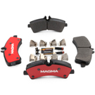 2018 Mercedes Benz Sprinter 3500XD Brake Pad Set 1