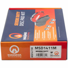 Magma MSD1411M Brake Pad Set 2