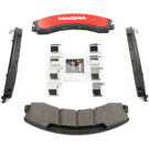 2014 Gmc Sierra 2500 HD Brake Pad Set 3