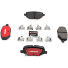 2013 Lincoln MKS Brake Pad Set 1