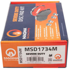 2017 Chrysler 200 Brake Pad Set 2
