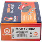 Magma MSD1790M Brake Pad Set 2