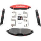 2015 Ford Mustang Brake Pad Set 3