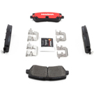2017 Ford Mustang Brake Pad Set 3