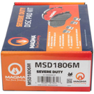 Magma MSD1806M Brake Pad Set 2