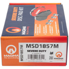 Magma MSD1857M Brake Pad Set 2