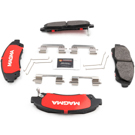 2017 Gmc Acadia Brake Pad Set 1