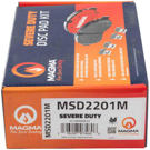 2019 Freightliner Sprinter Van Brake Pad Set 2