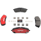 2021 Ford Ranger Brake Pad Set 1
