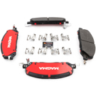 2021 Ford Police Interceptor Utility Brake Pad Set 1