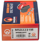 Magma MSD2231M Brake Pad Set 2